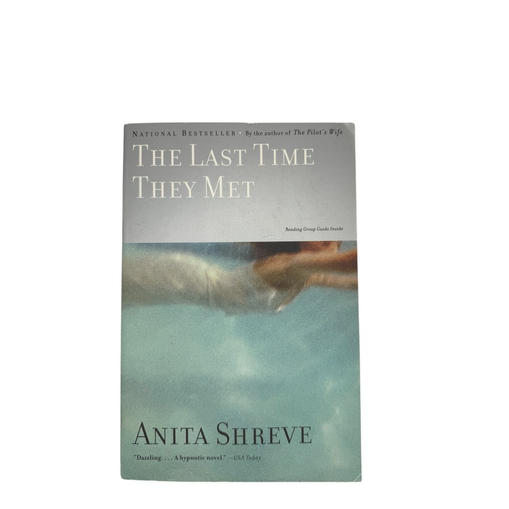 The Last Time They Met Anita Shreve Paperback Fiction‎ National Bestseller 2002